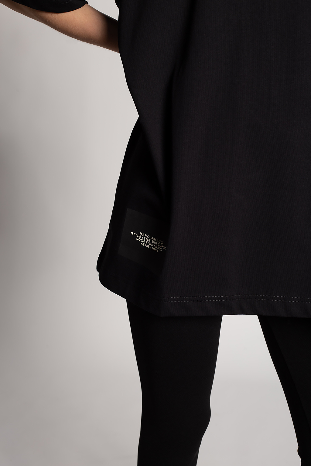 shirt with logo Marc Jacobs - Black Oversize T - Marc Jacobs shirt with logo Marc Jacobs - Black Oversize T - Marc Jacobs
